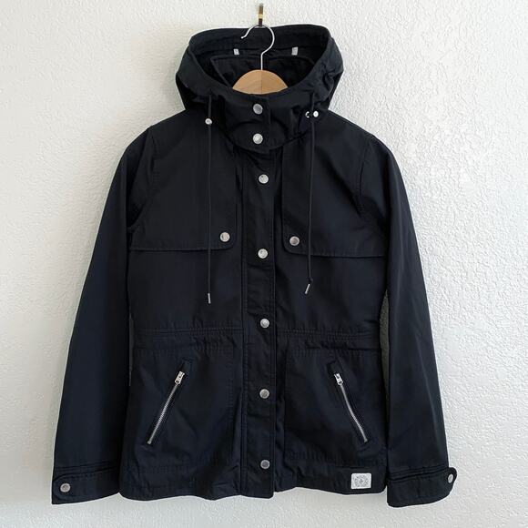 Abercrombie & Fitch 2-in-1 Utility Jacket Removable Vest Water & Wind Resistant - Picture 2 of 14